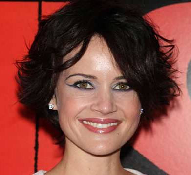 Carla Gugino Short Haircut