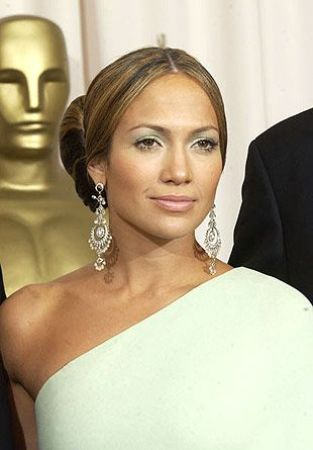 Jennifer Lopez Updo Hairstyle