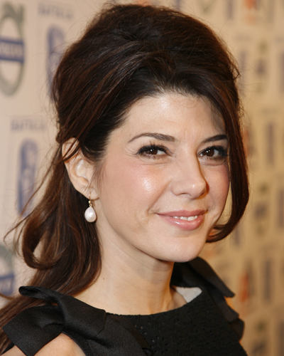 Marisa Tomei Half Updo Hairstyle