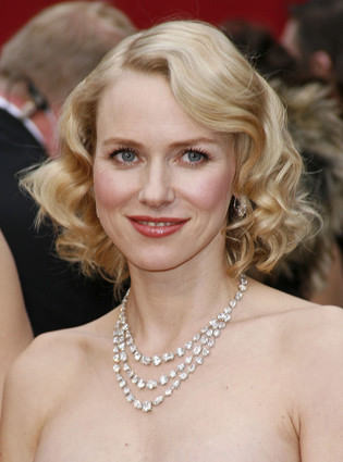 Naomi Watts Short Curly Hairstyle