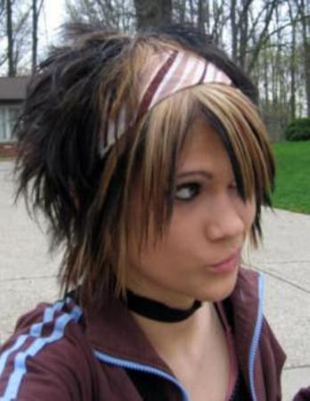 Emo Girls Hairstyle