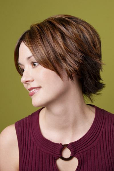 Nice Short Layered Hairstyle