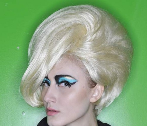 Geoffrey Mac Blonde Beehive Hairstyle