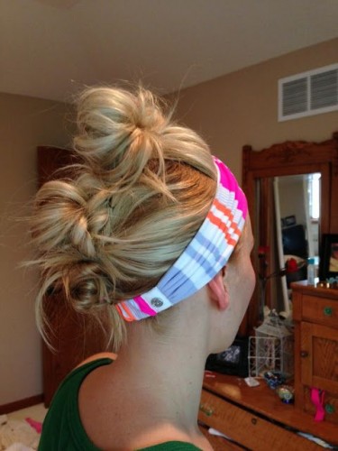 Updo With Headband