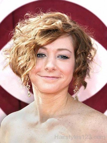 Fabulous Short Curly Hairstyle