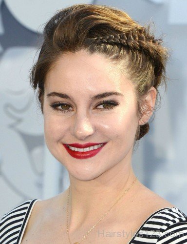 Shailene Woodley Prom Updo Hairstyle