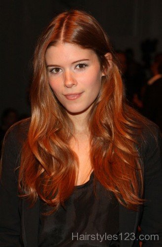 Kate Mara Brown Layer Cut Hairstyle 