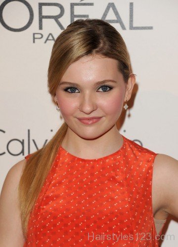 Abigail Breslin Ponytail Hairstyle-a1226