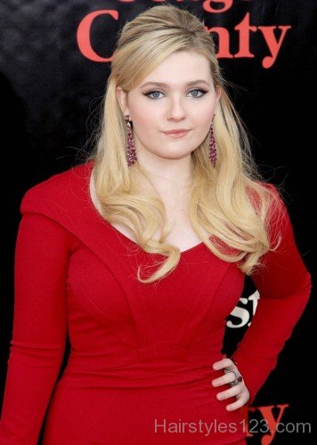 Abigail Breslin Prom Long Hairstyle-a1229