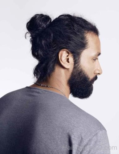 Loose Bun For Men