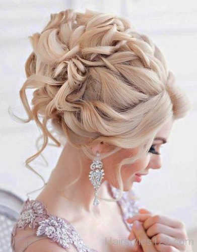 Party hairstyle for women